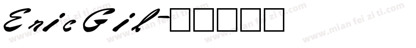 Eric Gil字体转换